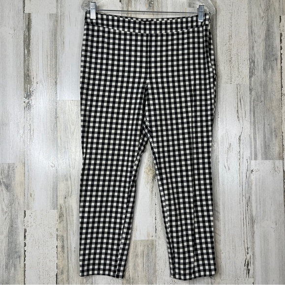 Talbots Chatham Stretch Pull-On Ankle Pants Women’s 8P Petite Black - Picture 1 of 16